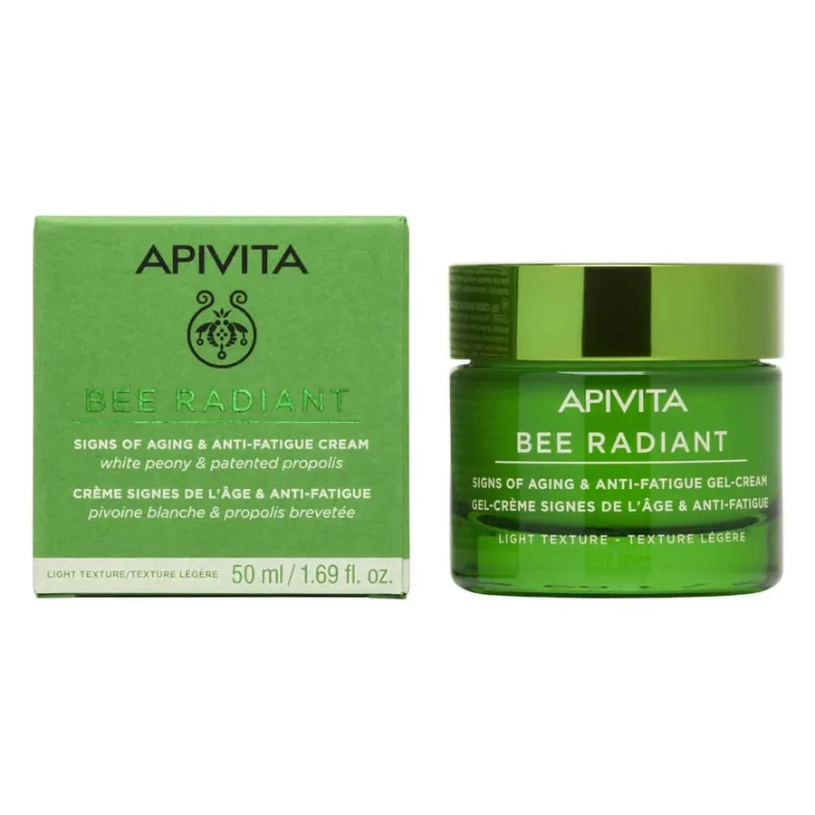 Apivita Bee Radiant Крем-гель легкой текстуры против признаков старения и для отдохнувшего лица 50 мл: цены и характеристики