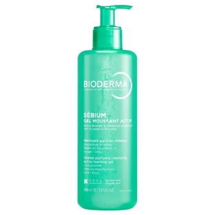 Активний піноутворюючий гель BioDerma Sebium 400мл
