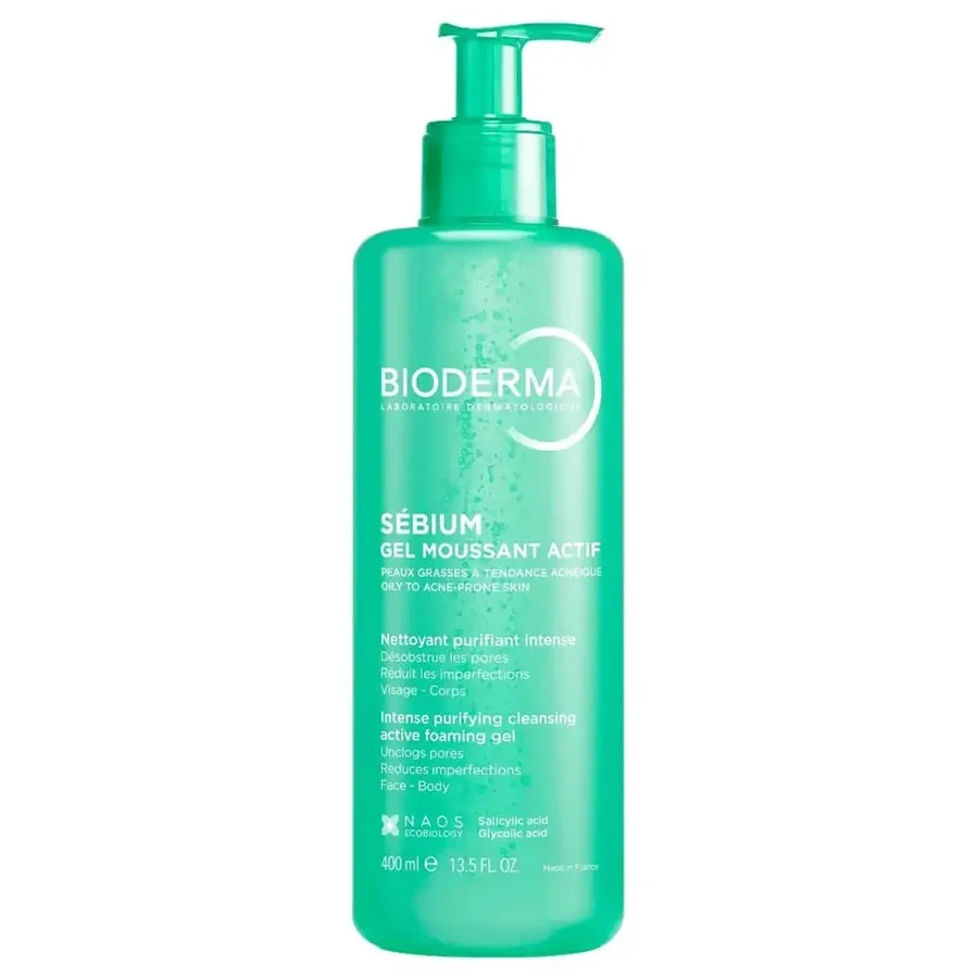 Bioderma Sebium Активный пенящийся гель 400 мл: цены и характеристики
