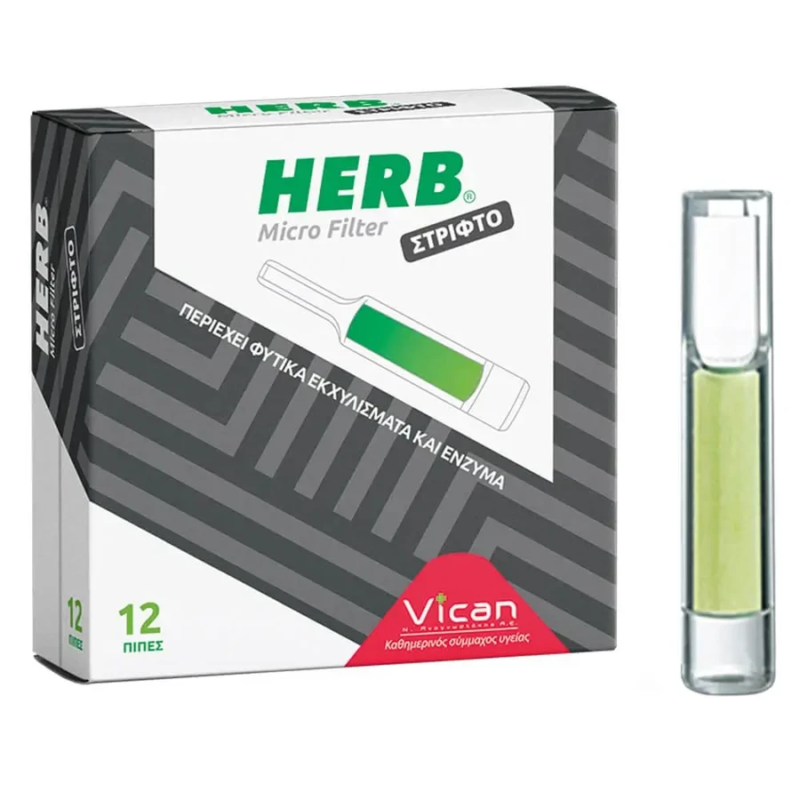 Мікрофільтр Vican Herb Micro Filter перетертий 12 піпсів: ціни та характеристики