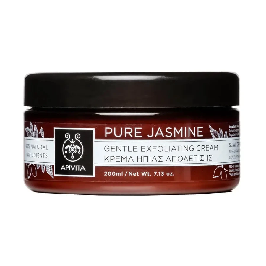 Apivita Pure Jasmine Нежный отшелушивающий крем 200 мл: цены и характеристики