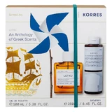 Korres Promo Pack Туалетна вода Lefko жіночий аромат 100мл та гель для душу 250мл