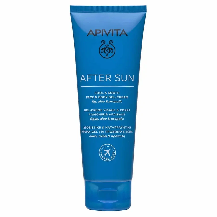 Apivita After Sun Cool & Sooth Face & Body Gel-Cream 100ml Travel Size: цены и характеристики