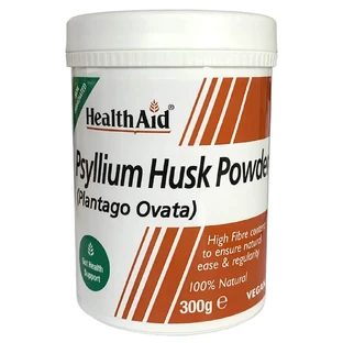 Порошок клітковини з лушпиння псиліуму Health Aid 300г