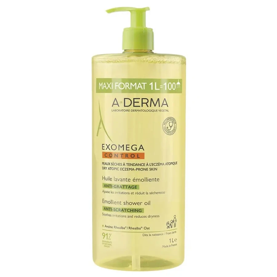 A-Derma Exomega Exomega Control Emollient Cleansing Oil 1 Litre: цены и характеристики