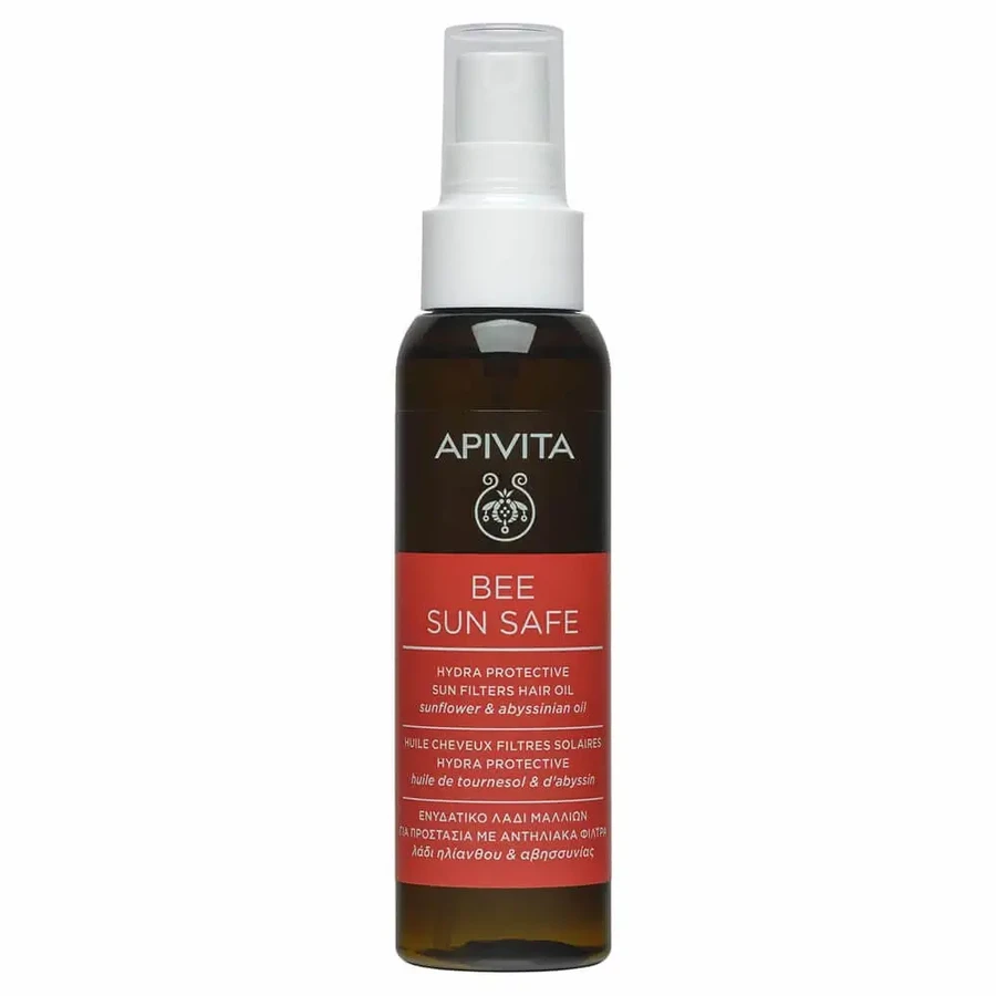 Apivita Bee Sun Safe Hydra Protective Sun Filters Hair Oil 100ml: цены и характеристики