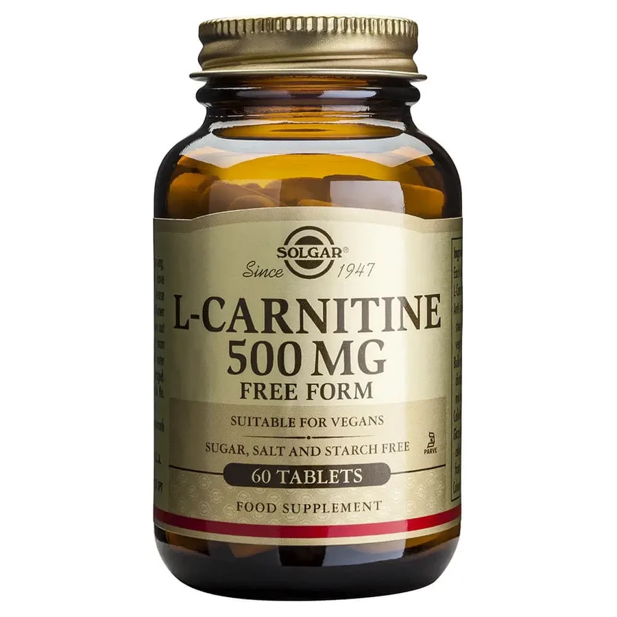Solgar L-Carnitine 500mg 60tabs: ціни та характеристики