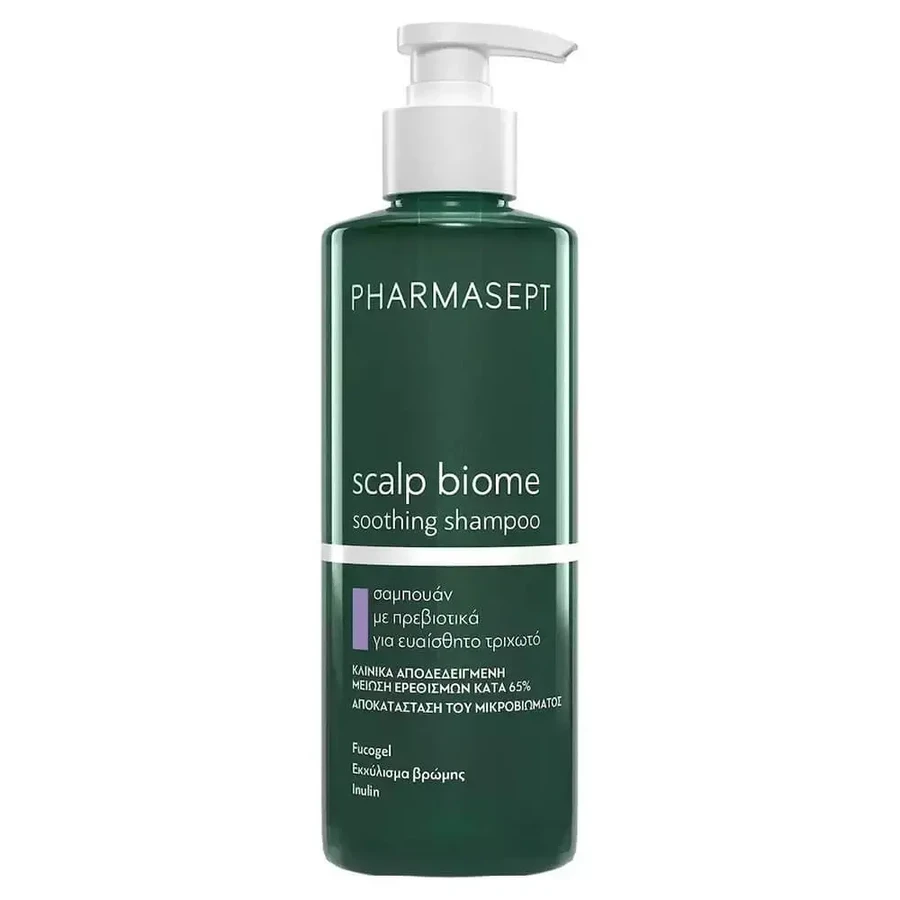 Успокаивающий шампунь Pharmasept Scalp Biome 400 мл: цены и характеристики