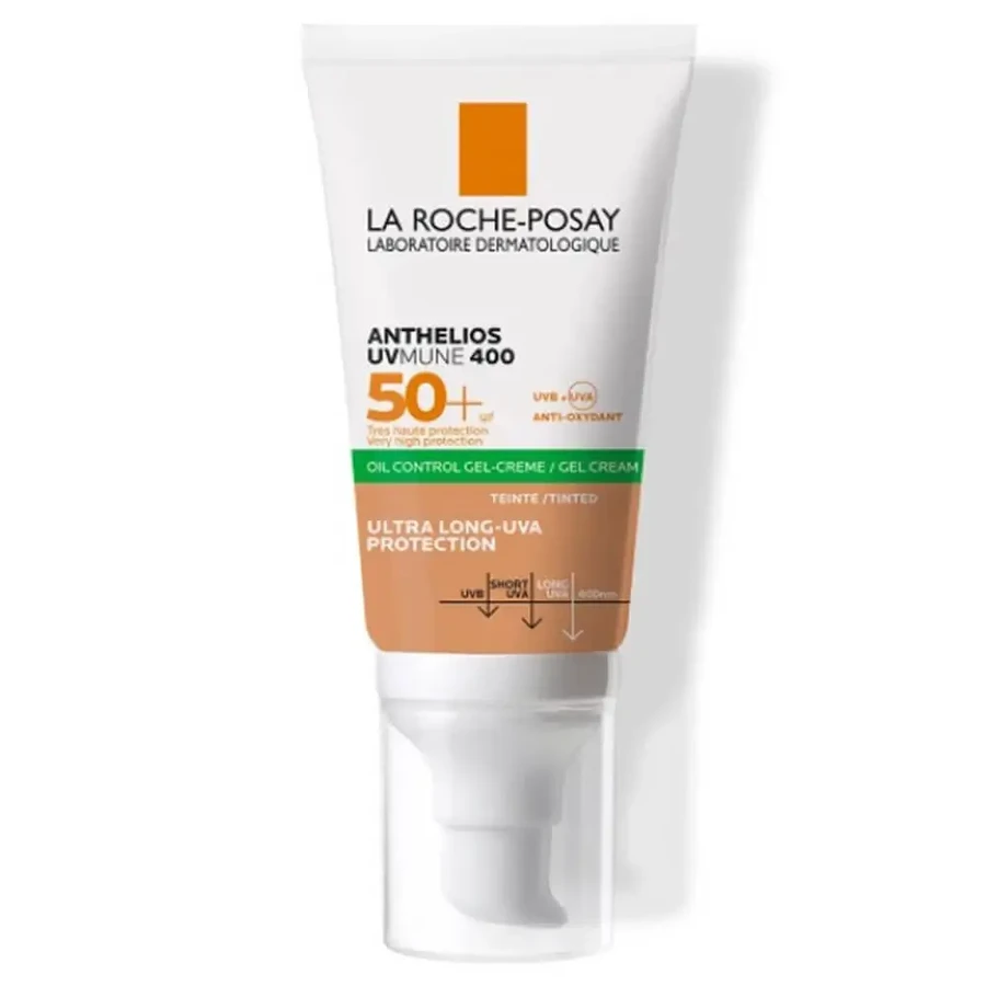 La Roche Posay Anthelios UVMune 400 Oil Control Гель-крем-відбілювач Spf50+ 50мл La Roche Posay Anthelios UVMune 400: ціни та характеристики