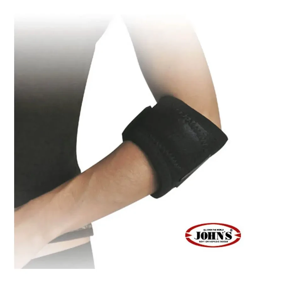 Тенісний ремінь на лікоть St John's Tennis Wrap Around Black Line One Size 120172: ціни та характеристики