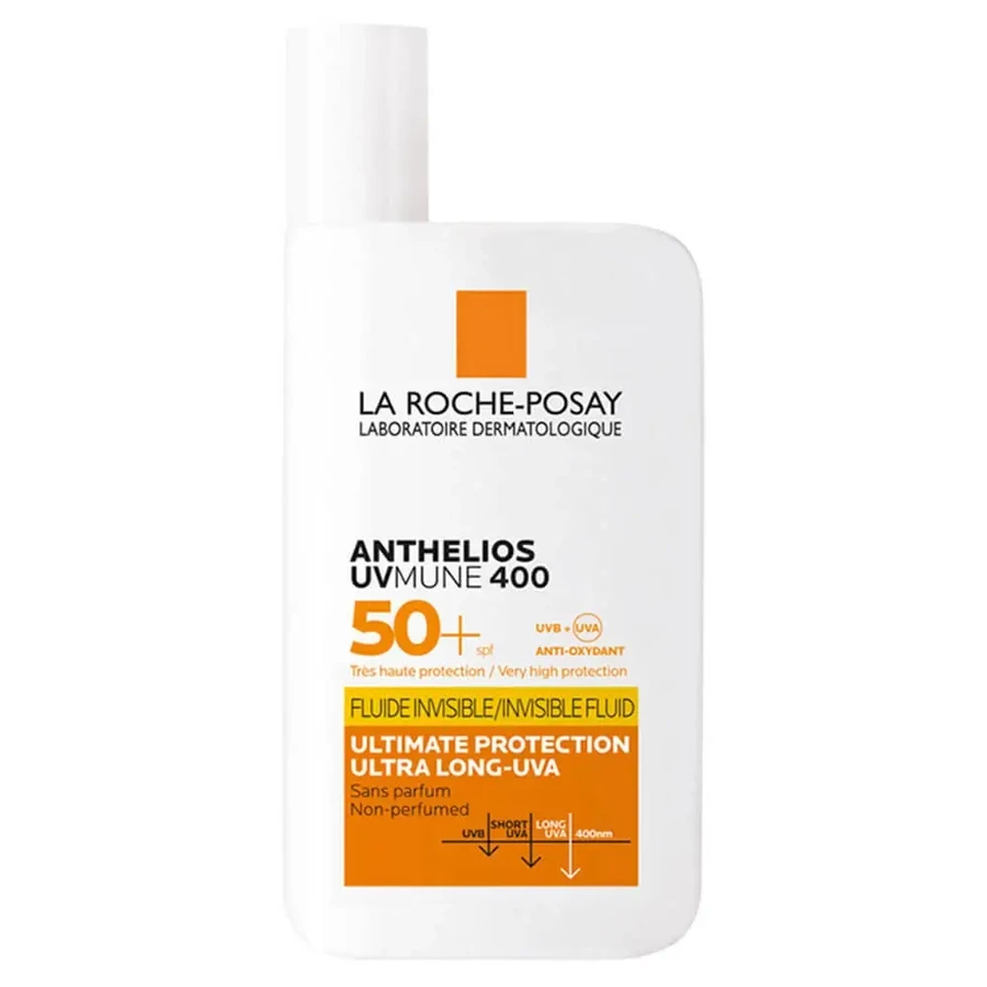 La Roche Posay Anthelios UVMune 400 Invisible Fluid SPF50+ Unscented 50ml: цены и характеристики