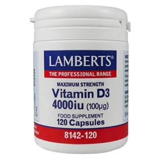 Lamberts Vitamin D3 4000iu 120 капс.