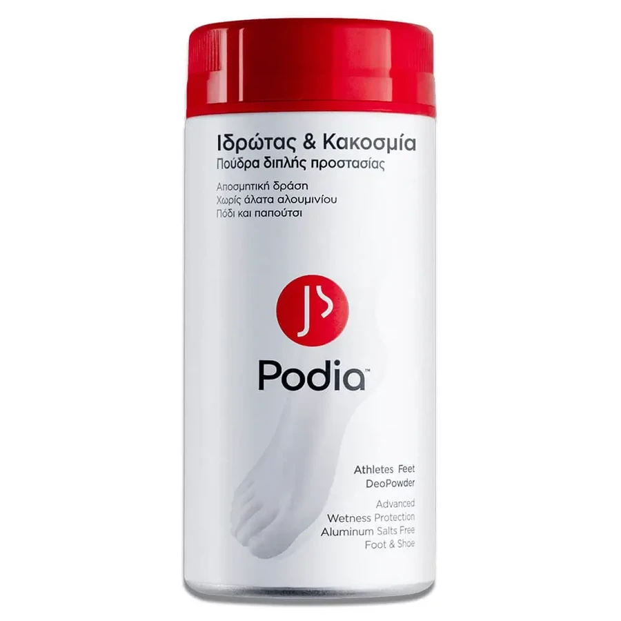 Podia Athletes Feet DeoPowder Двойной порошок для защиты от пота и запаха 100 гр.: цены и характеристики