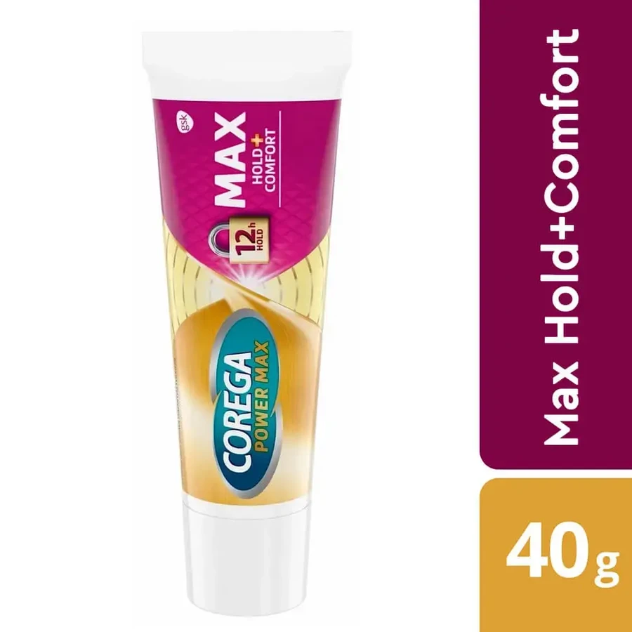 Corega Max Hold & Comfort 40гр: ціни та характеристики