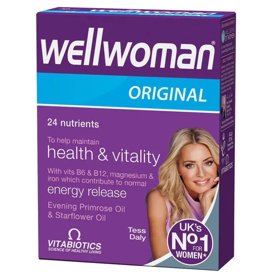 Вітабіотики Wellwoman 30 капс.: ціни та характеристики