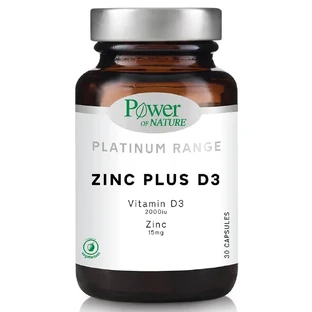 Power Health Platinum Range Platinum Zinc Plus D3 30 таблеток