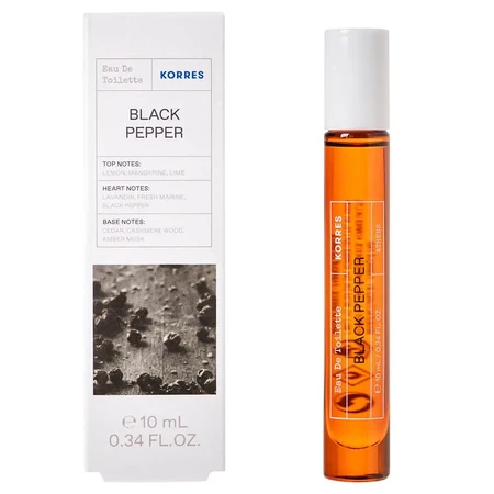 Korres Eau De Toilette Black Pepper Парфюм для мужчин 10 мл: цены и характеристики