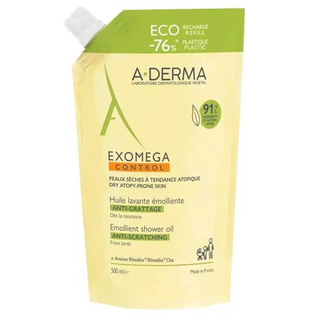 A-Derma Exomega Exomega Control Emollient Cleansing Oil Refill 500ml: цены и характеристики