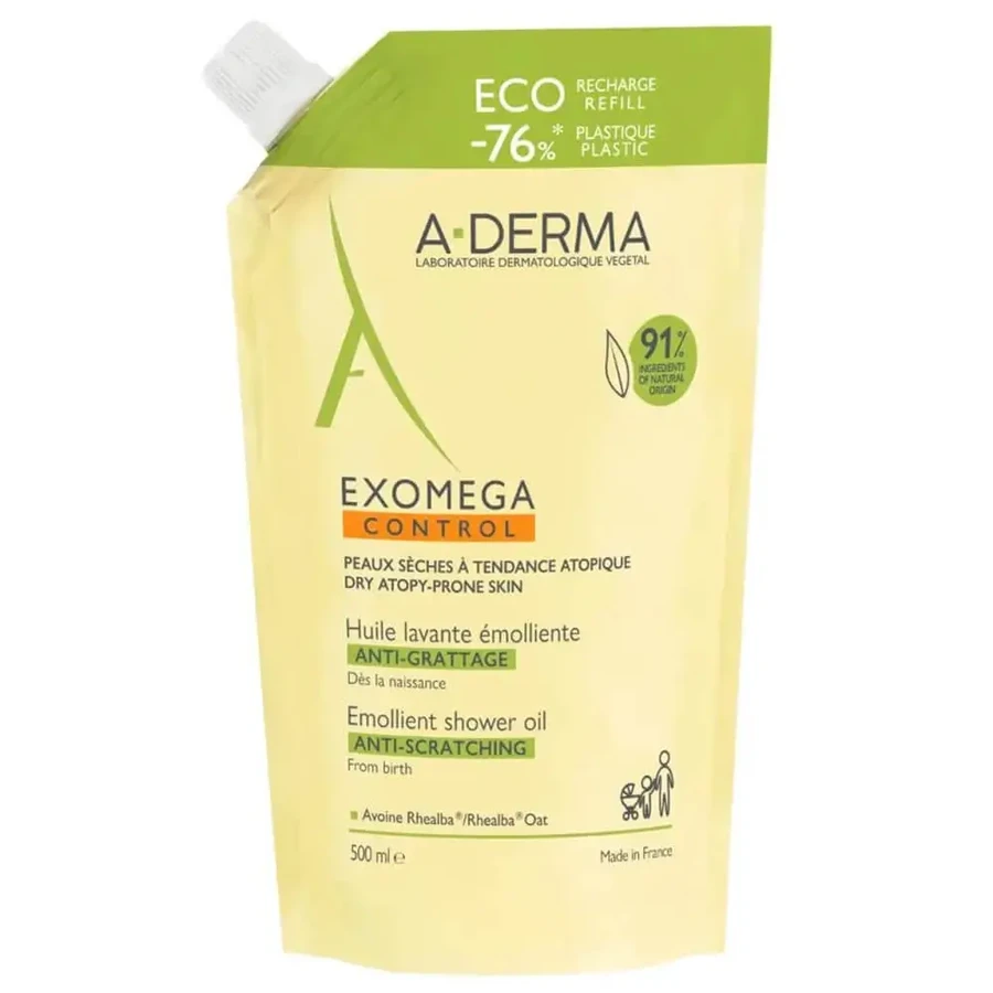 A-Derma Exomega Exomega Control Emollient Cleansing Oil Refill 500ml: цены и характеристики
