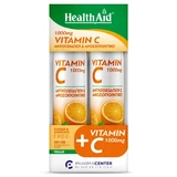 Health Aid Promo Pack Витамин C 1000 мг со вкусом апельсина 2x20eff.tabs
