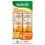 Health Aid Promo Pack Вітамін С 1000мг з апельсиновим смаком 2х20еф.таб.: ціни та характеристики
