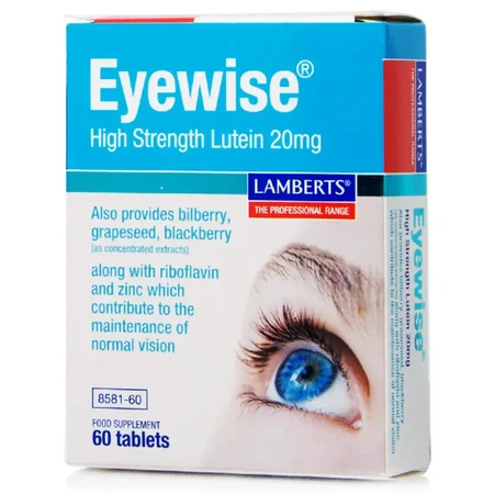Lamberts Eyewise Hight Strength Lutein 20mg 60tabs: ціни та характеристики