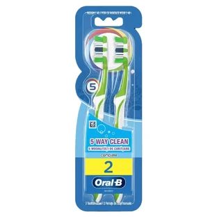 Зубная щетка Oral B Complete 5 Way Clean 40 Medium 1+1 БЕСПЛАТНО Зубная щетка Oral B Complete 5 Way Clean 40 Medium 1+1 БЕСПЛАТНО
