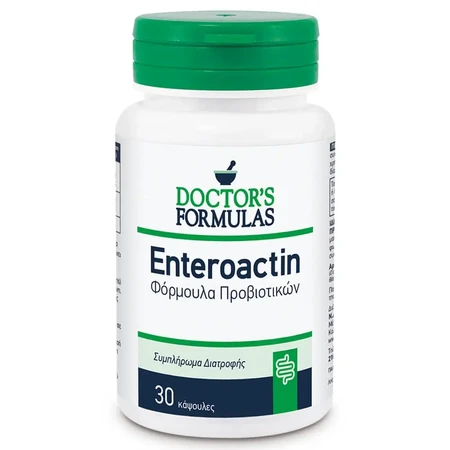Doctor's Formulas Энтероактин Пробиотическая формула 30 капс: цены и характеристики