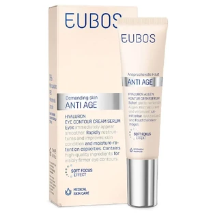 Eubos Anti Age Hyaluron Eye Contour Cream Serum 15ml