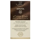 Apivita My Colour Elixir Перманентная краска для волос N7,77 Интенсивный бежевый блондин