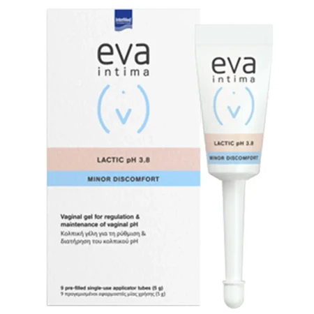 Eva Intima Lactic pH3.8 9 тюбиков x 5гр: цены и характеристики