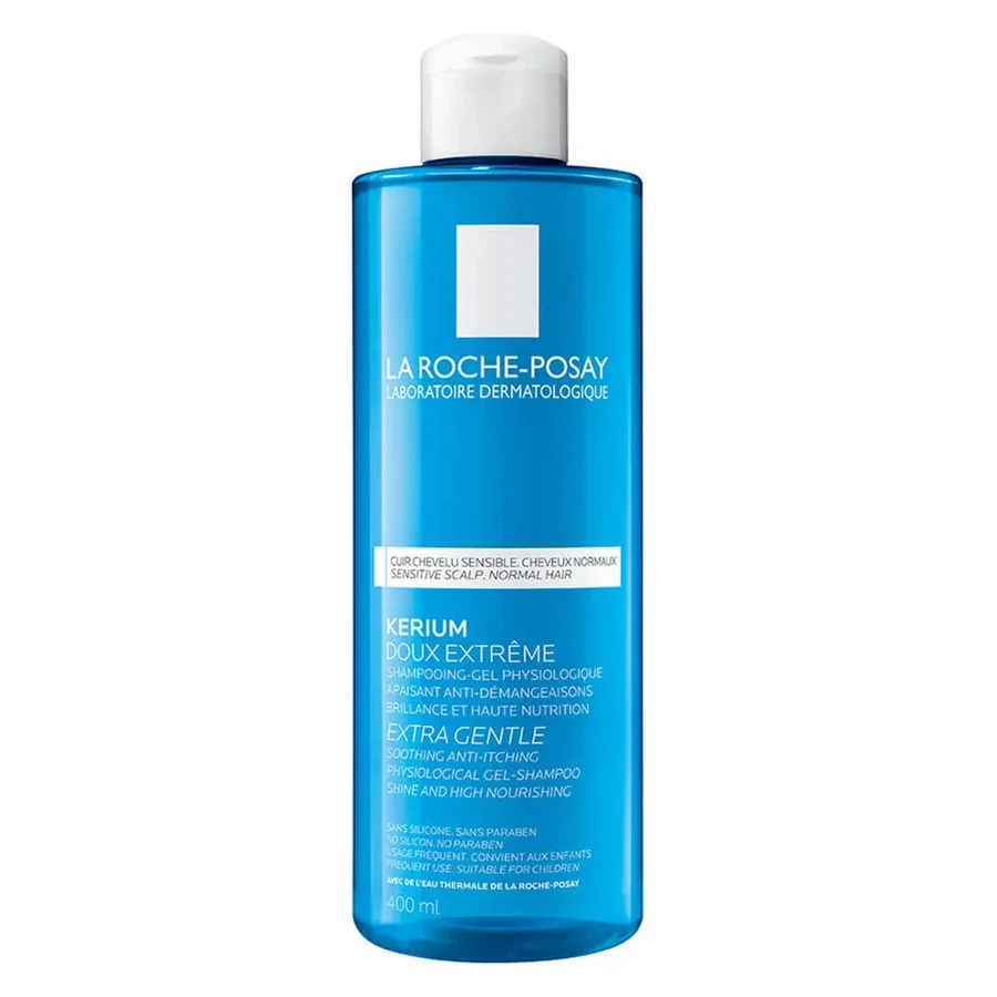 La Roche Posay Kerium Екстра ніжний фізіологічний гель-шампунь для нормального волосся Bonus Pack 400 мл: ціни та характеристики