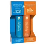 Розкішний набір SunCare Value Pack з невидимим спреєм для обличчя і тіла SPF50 200 мл та спреєм-туманом для обличчя і тіла 200 мл: ціни та характеристики