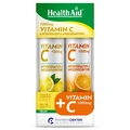 Health Aid Promo Pack Витамин C 1000мг Апельсин 20эфф.таб + Витамин C 1000мг Лимон 20эфф.таб