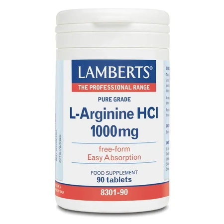 Ламбертс L-Аргинин HCL 1000мг 90табс: цены и характеристики