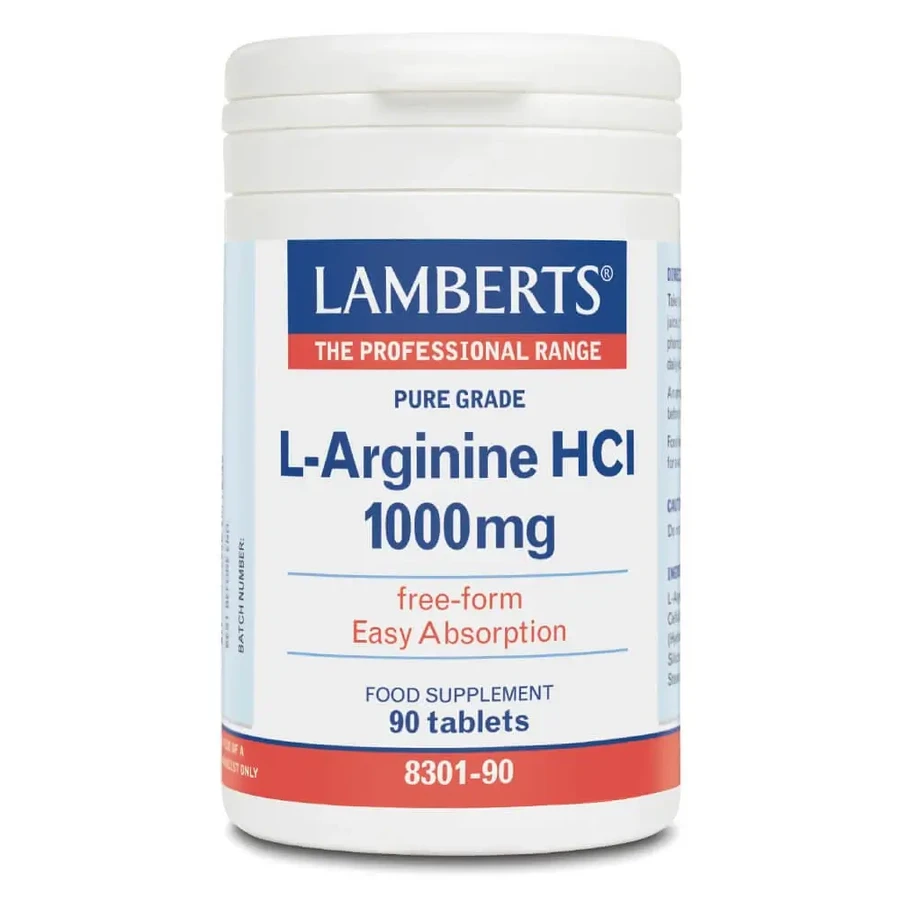Ламбертс L-Аргинин HCL 1000мг 90табс: цены и характеристики