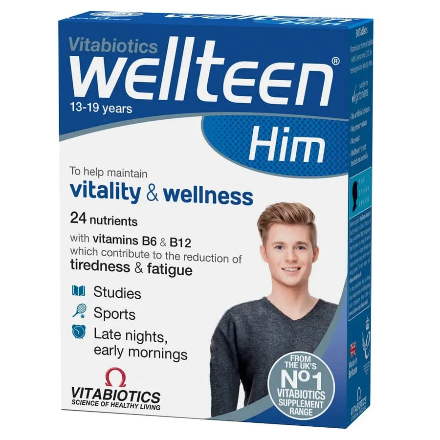 Витабиотики Wellteen Him 30 таблеток: цены и характеристики