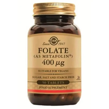 Solgar Folate 400 мкг (ca Metafolin) 50 файлов: цены и характеристики
