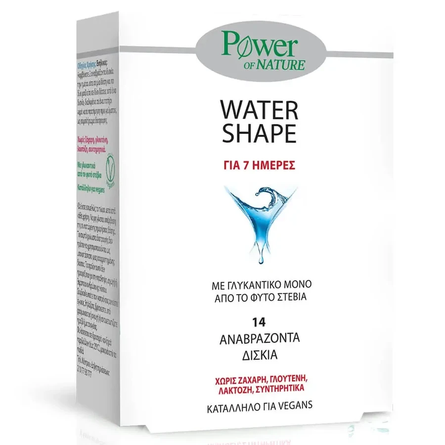 Power Health 7 Days Water Shape Стевія 14 шипучих таблеток у формі води: ціни та характеристики