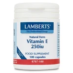 Lamberts Vitamin E 250iu Natural 100 капс.: ціни та характеристики