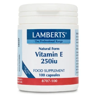 Lamberts Vitamin E 250iu Natural 100 капс.