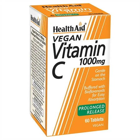 Health Aid Витамин C 1000 мг 60 таблеток: цены и характеристики