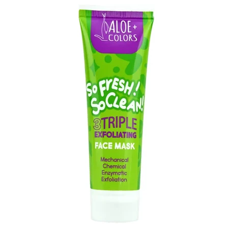 Aloe+ Colours Тройная отшелушивающая маска для лица 60 мл: цены и характеристики