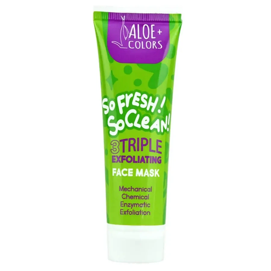 Aloe+ Colours Тройная отшелушивающая маска для лица 60 мл: цены и характеристики