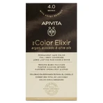 Еліксир для перманентної фарби для волосся Apivita My Colour Еліксир N4.0 Натуральний коричневий: ціни та характеристики
