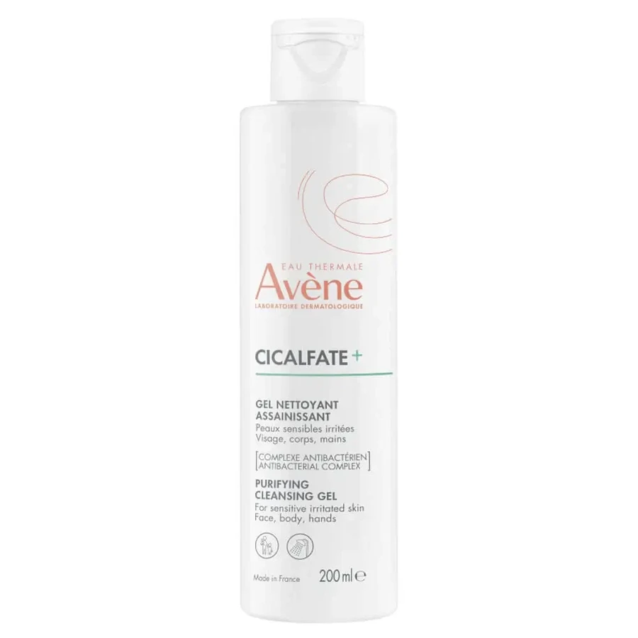 Avene Cicalfate+ Дезінфікуючий гель для вмивання 200 мл: ціни та характеристики