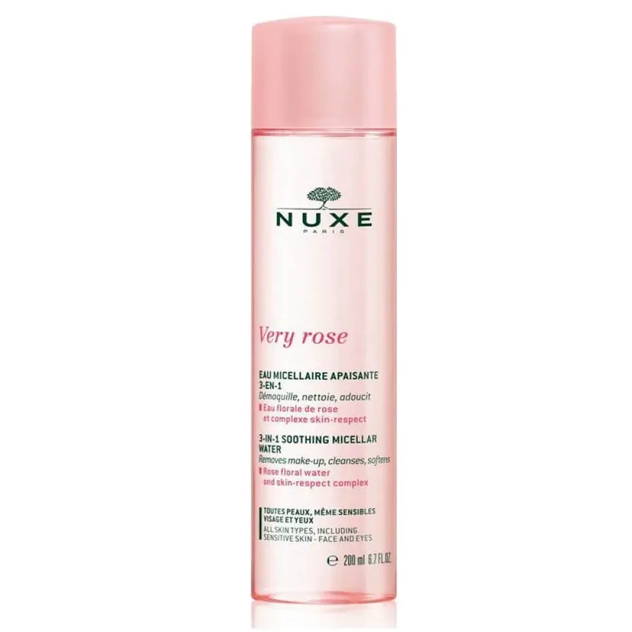 Nuxe Very Rose 3in1 Soothing Micellising Cleansing Water 200 мл: цены и характеристики