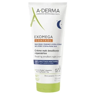 A-Derma Exomega Exomega Control Emollient Repairing Night Cream 200ml