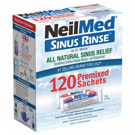 NeilMed Ополіскувач для носових пазух 120sach: ціни та характеристики