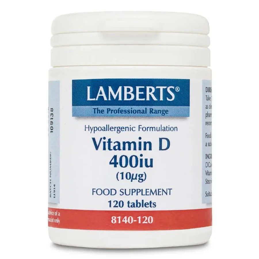 Lamberts Vitamin D 400iu 120tabs: ціни та характеристики